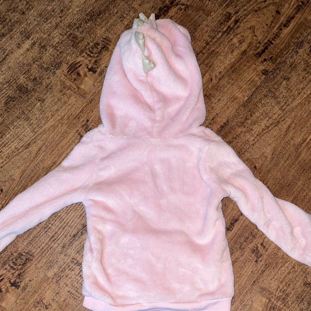 Cozy Pink Kids Hoodie light pink - Picture 4 of 5